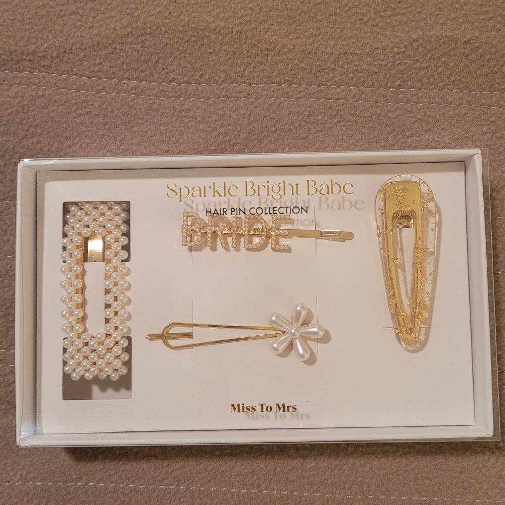 Bride Hair Pin Set